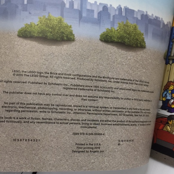 Lego City Wrecking Valentine’s Day! Book by Trey King Scholastic Softcover - Picture 3 of 9